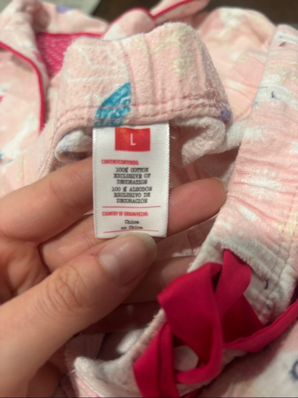 ⭐️2/$10 - Pink Unicorn Print Pajama Set - Picture 6 of 6